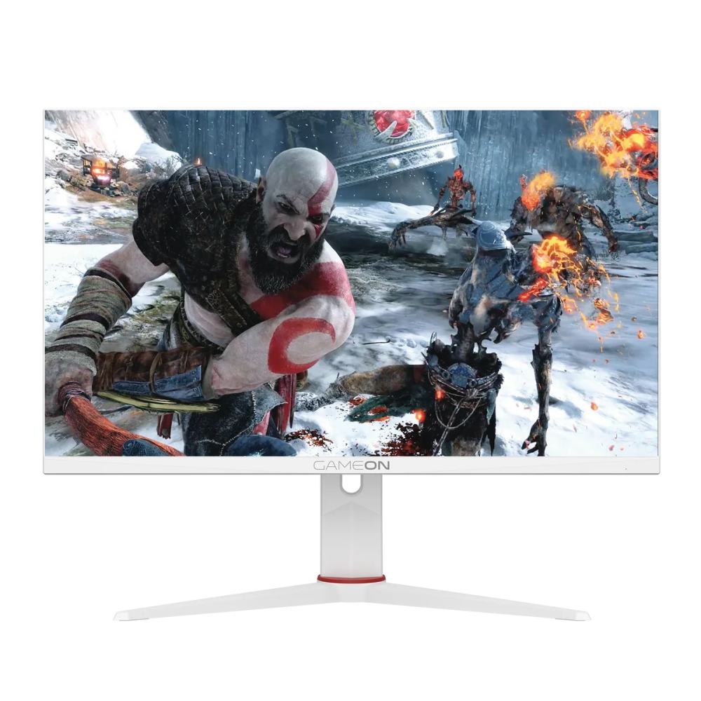 GAMEON GOA27FHD360IPS Artic Pro-Series Computer monitor, White Gaming Monitor 27 Inch,1920x1080p FHD IPS Panel,360Hz Refresh Rate,0.5ms Response Time, 2.1 HDMI, Supports PS5, شاشه قيمنق 27 بوصة