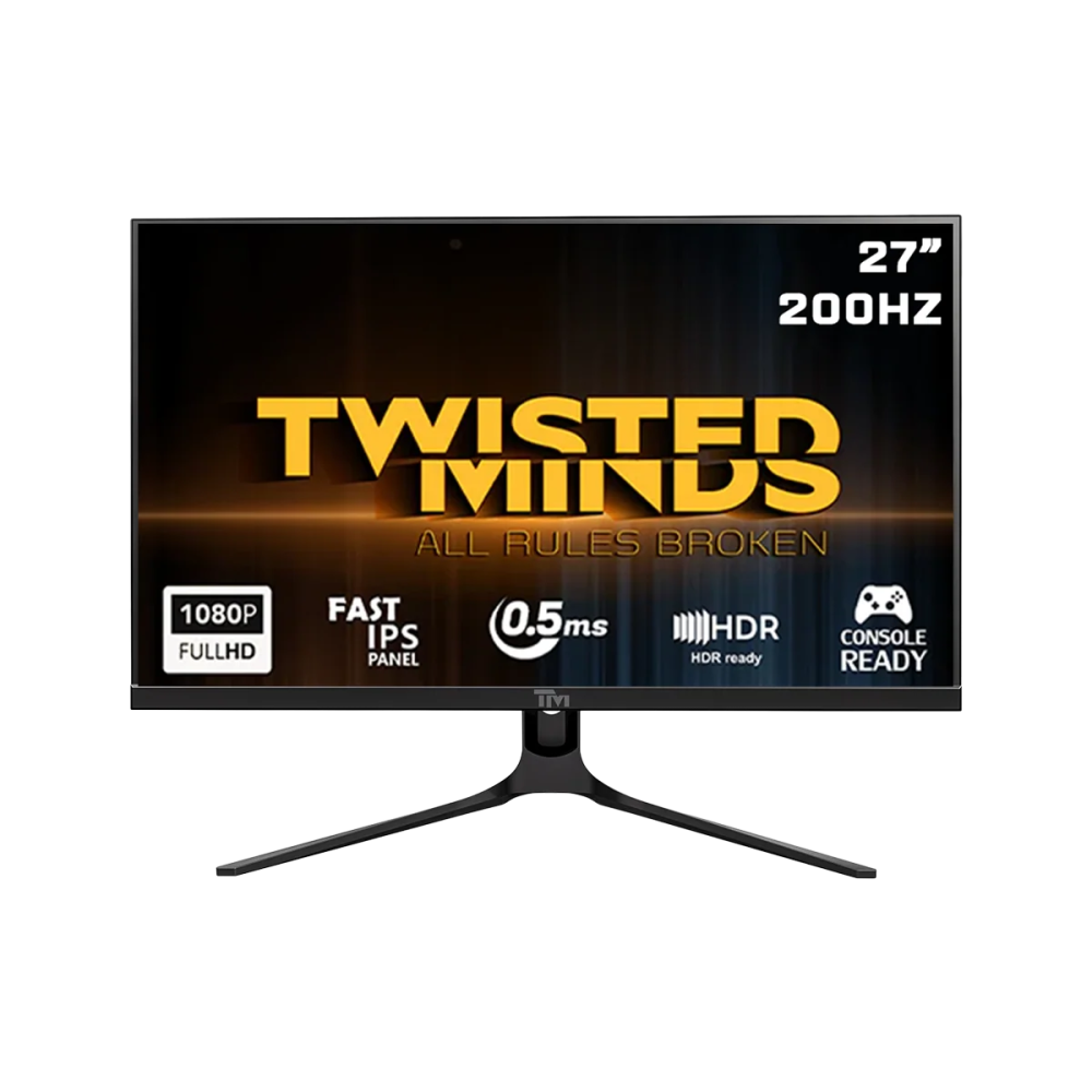 Twisted Minds 27" FHD Gaming Monitor،192Hz, Fast IPS, 0.5ms, HDMI2.1, HDR Gaming Monitor TM27FHD192IPS