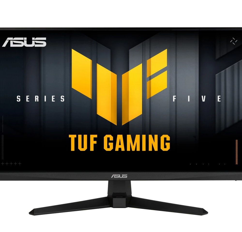 ASUS TUF Gaming VG249Q5A 23.8-inch Full HD 200Hz Fast-IPS gaming monitor, front view