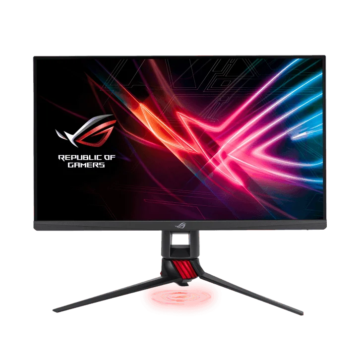 ASUS ROG Strix XG279Q 27-inch QHD 170Hz Fast-IPS gaming monitor, front view