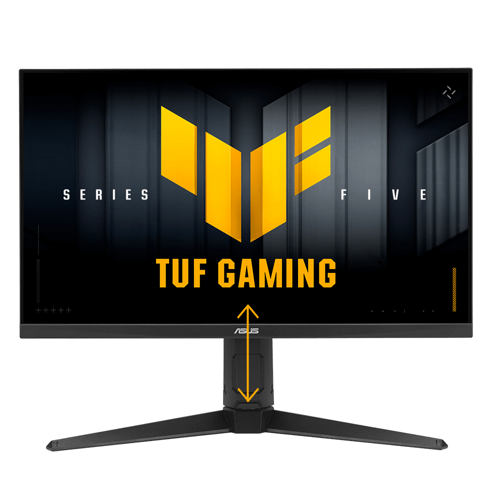 ASUS TUF Gaming VG249QML5A 23.8-inch Full HD 240Hz Fast-IPS gaming monitor, front view